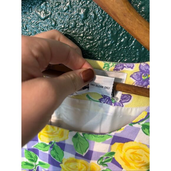 Lilly Pulitzer Vintage Floral Dress Womens Sz 6 - Picture 3 of 4